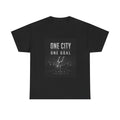 One City One Goal T-shirt | Sports City Skyline Spurs Design