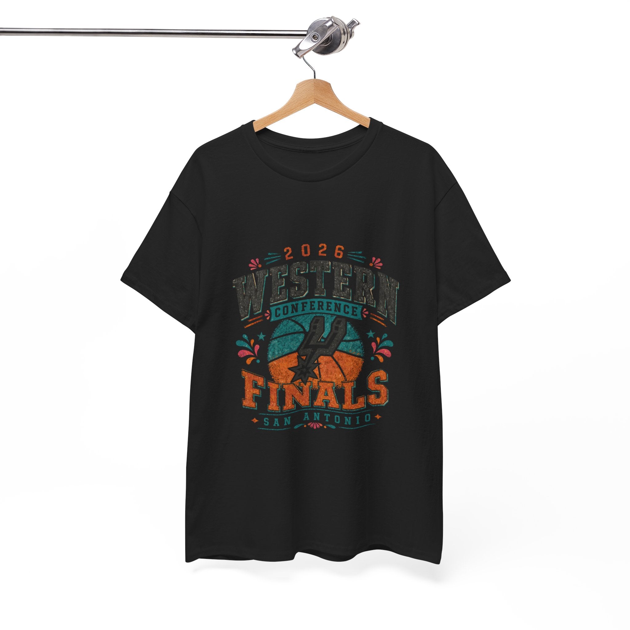 2026 Western Conference Finals Basketball T-Shirt — San Antonio Retro Finals Tee