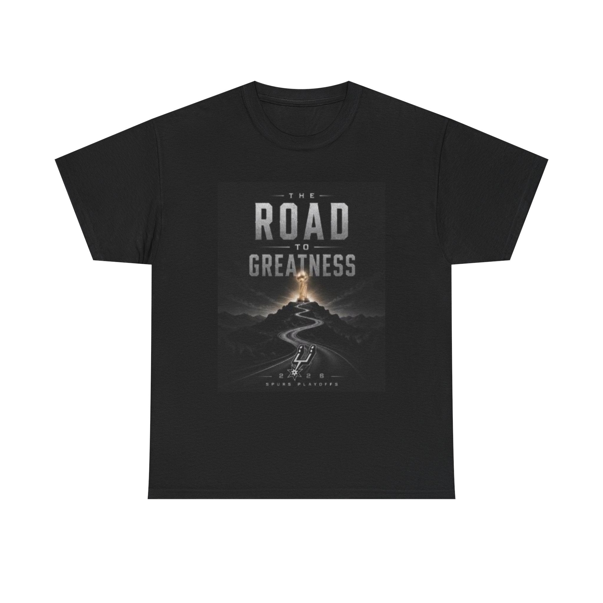 Road to Greatness Tee — Inspirational Motivational Graphic T-Shirt