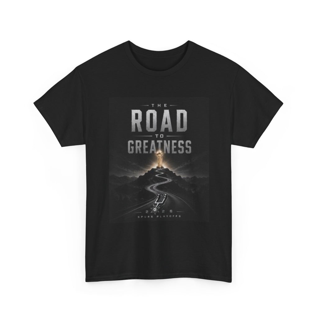 Road to Greatness Tee — Inspirational Motivational Graphic T-Shirt