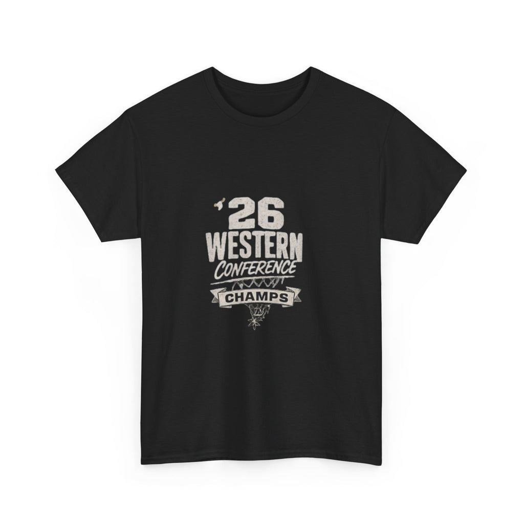 '26 Western Conference Champs T-Shirt – Vintage Sports Championship Tee