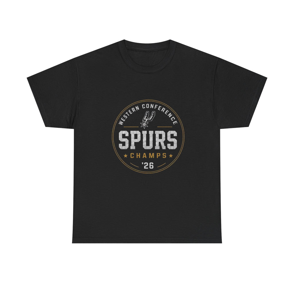 Spurs Champs '26 Tee — Western Conference Basketball Fan Shirt