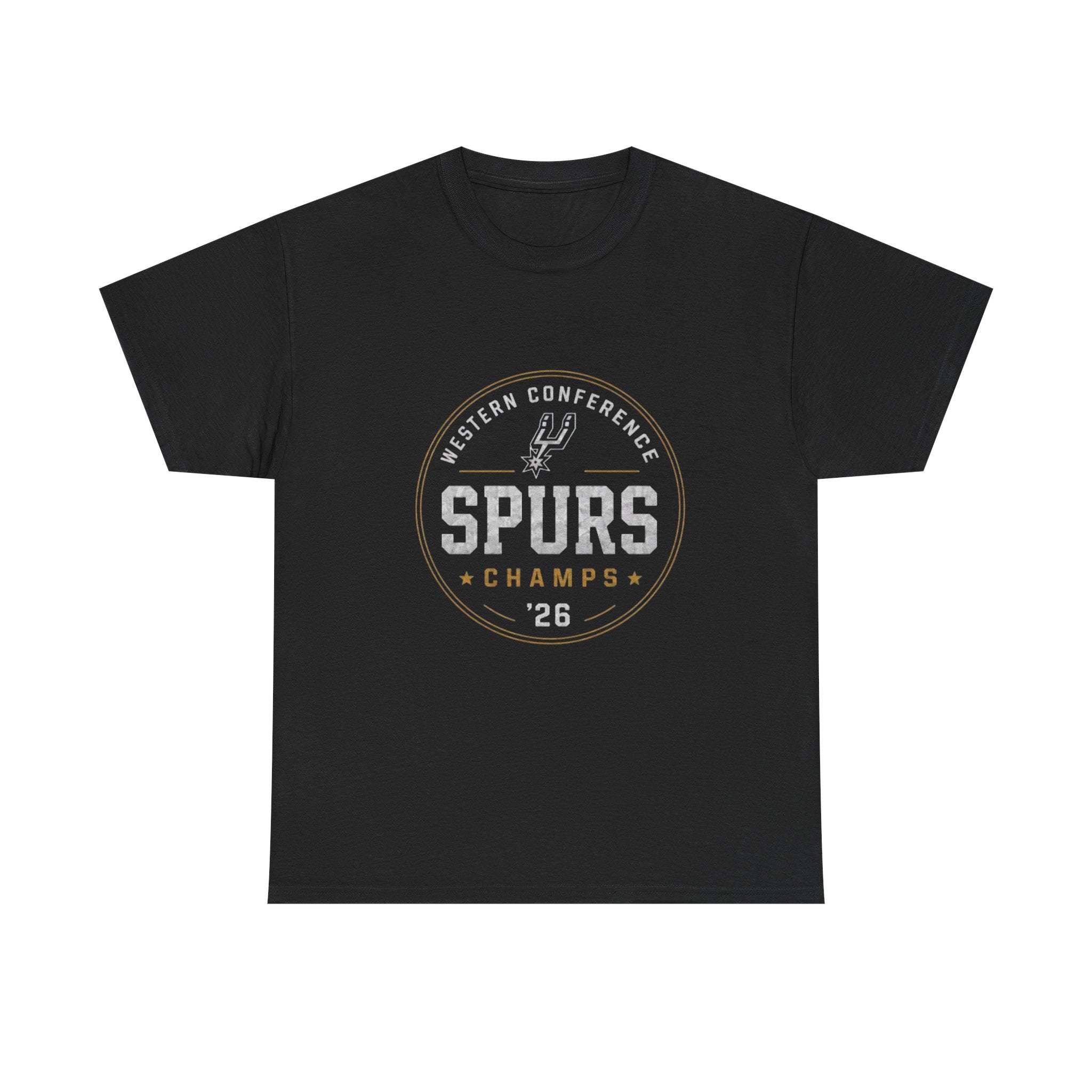 Spurs Champs '26 Tee — Western Conference Basketball Fan Shirt
