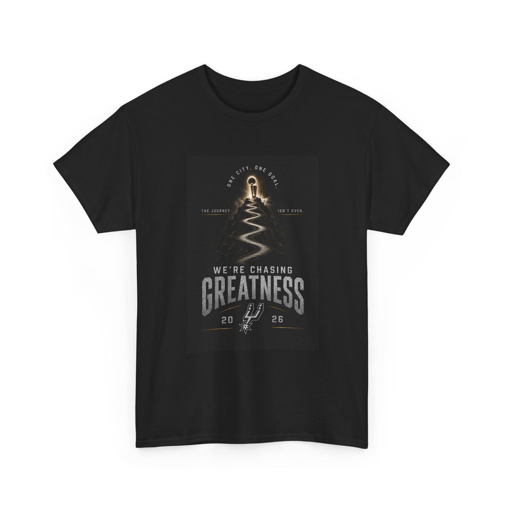 T-Shirt — We Are Chasing Greatness Inspirational Graphic Tee