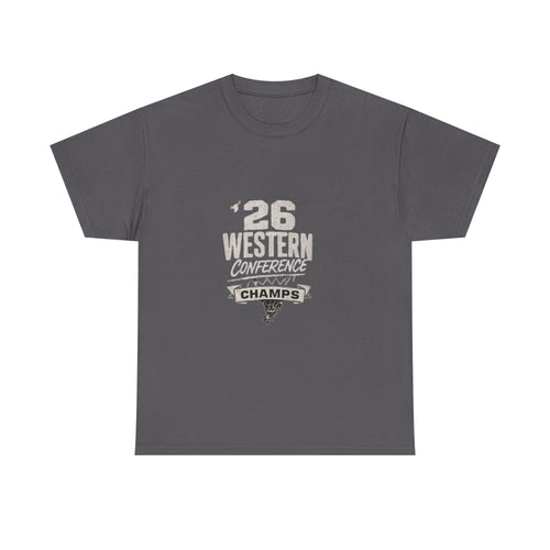 '26 Western Conference Champs T-Shirt – Vintage Sports Championship Tee