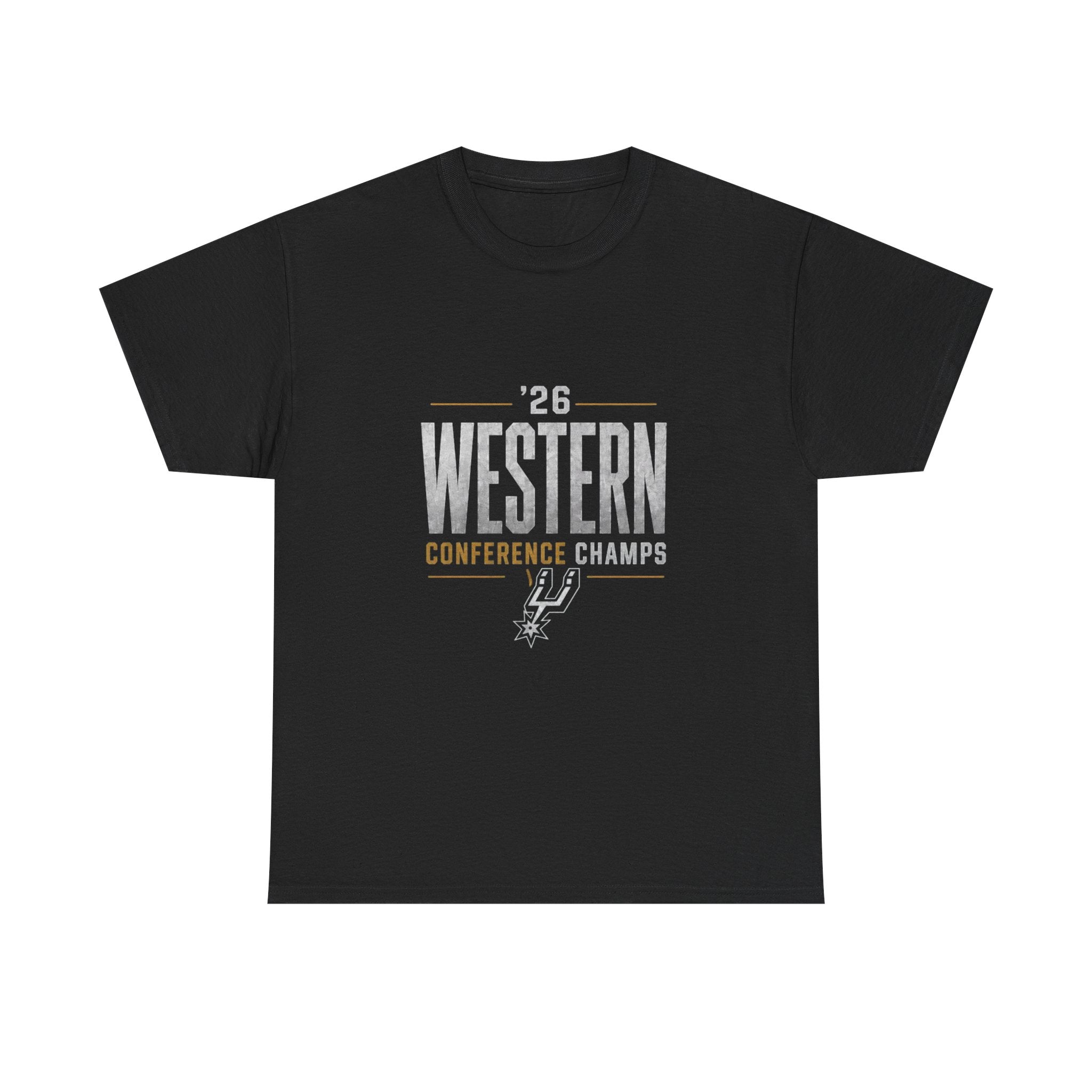 '26 Western Conference Champs T-Shirt — Spurs Fan Championship Tee