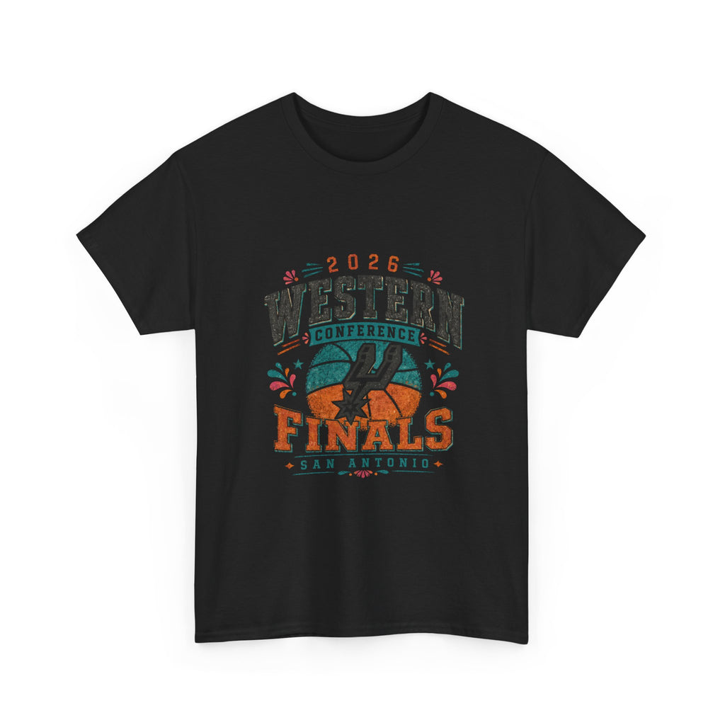 2026 Western Conference Finals Basketball T-Shirt — San Antonio Retro Finals Tee