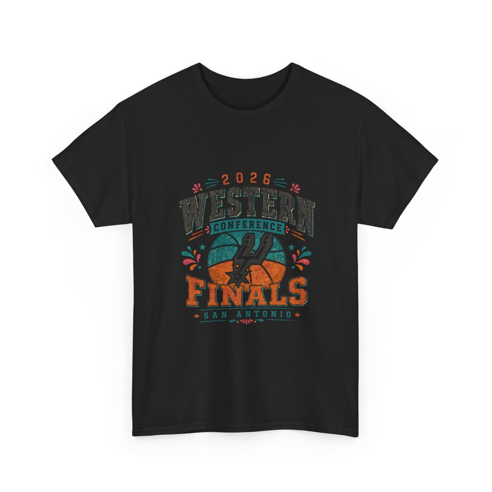 2026 Western Conference Finals Basketball T-Shirt — San Antonio Retro Finals Tee
