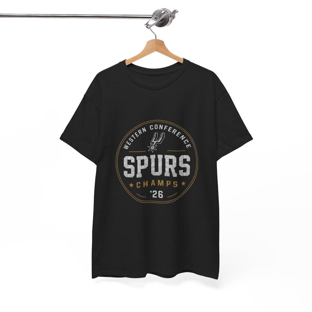 Spurs Champs '26 Tee — Western Conference Basketball Fan Shirt